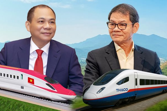 Vingroup và THACO đón tin vui, bài toán vốn cho dự án đường sắt tốc độ cao Bắc-Nam chuẩn bị được giải