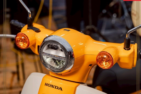 Honda Super Cub 110 gây sốt: Xe số phong cách retro, tiết kiệm chỉ 1,4 lít/100 km, giá cực mềm