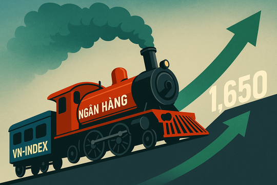 Giải mã đà thăng hoa của cổ phiếu ngân hàng phiên VN-Index vượt 1.650 điểm
