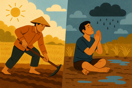 Cổ nhân dạy: Gieo siêng năng, gặt giàu có