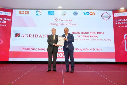 Agribank - Ngân hàng tiêu biểu vì cộng đồng 2025