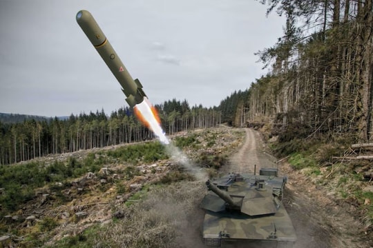 Tên lửa tốc độ Mach 1,5 với khả năng tự dẫn AI, xuyên giáp mọi dòng xe tăng hiện đại