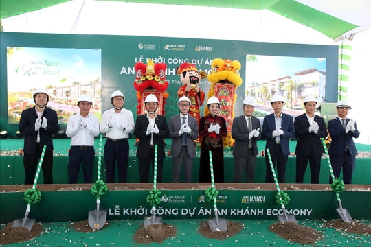 Khởi công Dự án nhà ở thấp tầng An Khánh Ecomony, bổ sung nguồn cung cho phía Tây Hà Nội