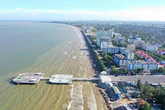 Vùng đất rộng 23km2 vừa ven sông, vừa cạnh biển ở Thanh Hóa đặt mục tiêu trở thành phường mới và đô thị du lịch biển hiện đại sau sáp nhập