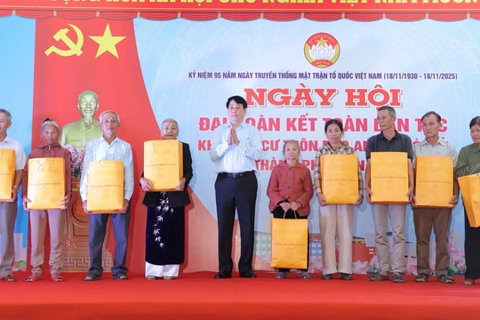 Chủ tịch nước Lương Cường dự Ngày hội Đại đoàn kết toàn dân tại Đà Nẵng