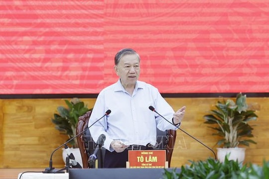 Tổng Bí thư Tô Lâm: An Giang sẽ tạo bứt phá mới, vươn lên khẳng định vị thế là một cực phát triển năng động