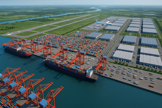Sau Vingroup, Kinh Bắc (KBC) bắt tay “ông lớn” châu Âu làm tổ hợp cảng biển - sân bay - logistics tại Hải Phòng