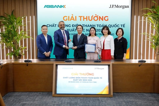 Hai năm liên tiếp ABBank được vinh danh Ngân hàng có chất lượng điện thanh toán quốc tế xuất sắc