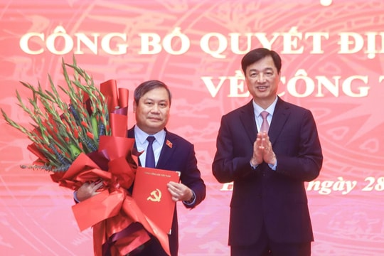 Ông Vũ Đại Thắng giữ chức Phó Bí thư Thành ủy, Chủ tịch UBND TP. Hà Nội