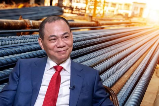 Sau "cú chạm" từ Vingroup, cổ phiếu một doanh nghiệp thép lập tức có biến