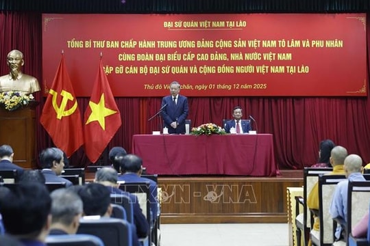 Việt Nam - Lào: "Hữu nghị vĩ đại, đoàn kết đặc biệt, hợp tác toàn diện, gắn kết chiến lược"