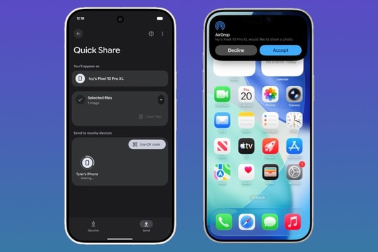 Apple có thể chặn điện thoại Android “AirDrop” sang iPhone