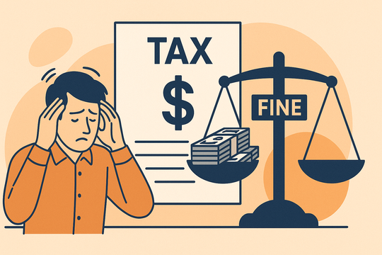 Khai sai tiền lương, thu nhập có thể chịu mức phạt tăng gấp 8 lần