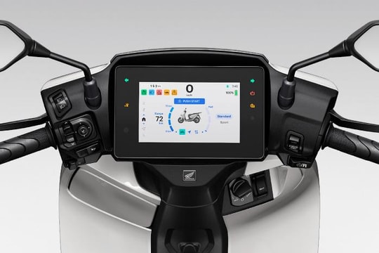 Xe điện Honda gây chú : Màn hình TFT, 2 pin rời, tốc độ 80 km/h và chi phí chỉ 1,4 triệu/tháng