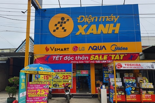Nhóm Điện Máy Xanh đạt doanh thu gần 32.500 tỷ đồng trong quý đầu năm