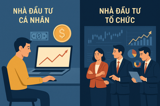 Mối tương quan giữa nhà đầu tư cá nhân với nhà đầu tư tổ chức trên thị trường chứng khoán