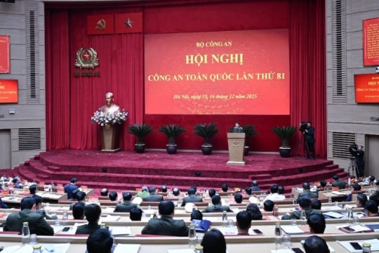 Khai mạc Hội nghị Công an toàn quốc lần thứ 81