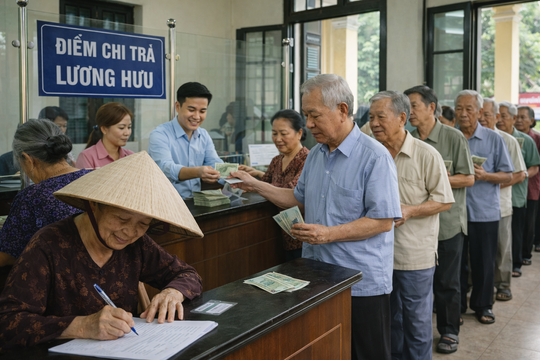 Tăng lương cơ sở 8% từ 1/7/2026: Lương hưu và trợ cấp bảo hiểm xã hội tăng thêm được bao nhiêu?