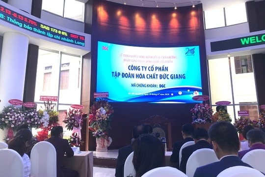 Dòng tiền giải cứu chưa xuất hiện, cổ phiếu Hóa chất Đức Giang (DGC) tiếp tục nằm sàn