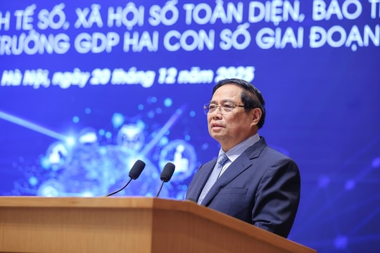 Thủ tướng Phạm Minh Chính chủ trì Diễn đàn quốc gia phát triển Kinh tế số và xã hội số lần thứ 3