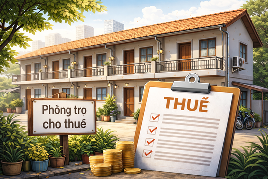 Hộ kinh doanh cho thuê nhà chịu thuế thế nào từ đầu tháng sau?