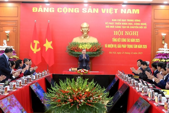 Năm 2026, hành động đột phá, lan tỏa kết quả, tăng tốc thực hiện Nghị quyết số 57-NQ/TW