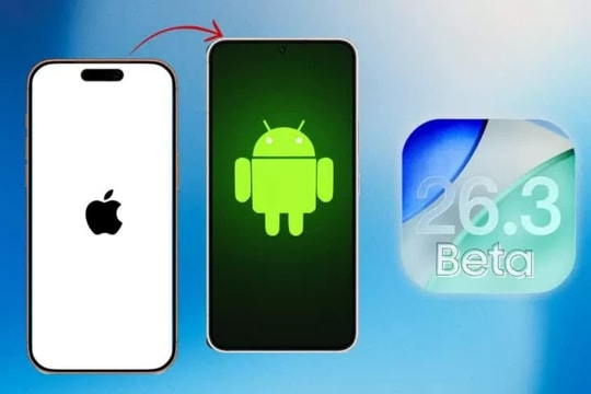 Apple tung iOS 26.3: Lần hiếm hoi iPhone chủ động “mở cửa” cho Android