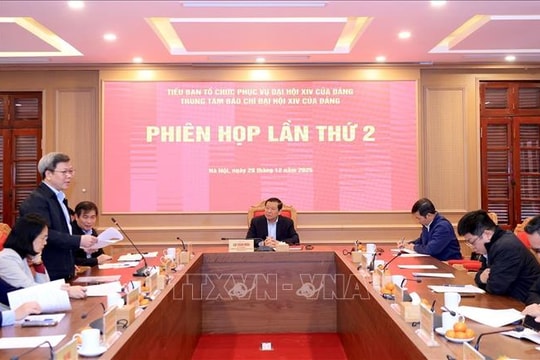 Tập trung cao độ, khẩn trương triển khai nhiệm vụ của Trung tâm báo chí Đại hội XIV của Đảng