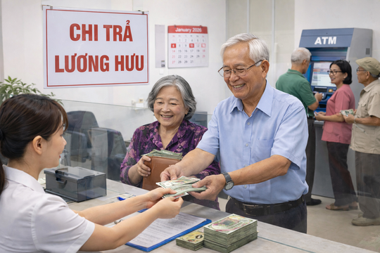 Nghỉ Tết dương lịch 4 ngày, lịch chi trả lương hưu tháng 1/2026 được điều chỉnh