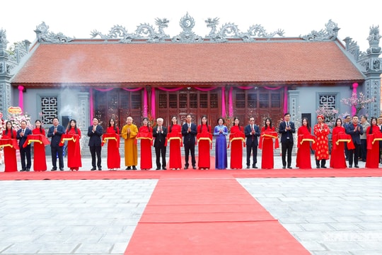 Di tích Đồng Dụ được tôn tạo, Hải Phòng khẳng định cách phát triển đô thị gắn với bảo tồn bản sắc