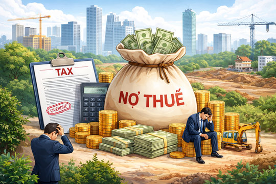 Nợ thuế TP. HCM tăng hơn 40% trong năm 2025
