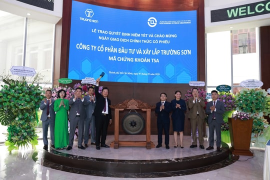 Doanh nghiệp nhà Chủ tịch Nguyễn Văn Trường chính thức xông đất sàn HOSE năm 2026