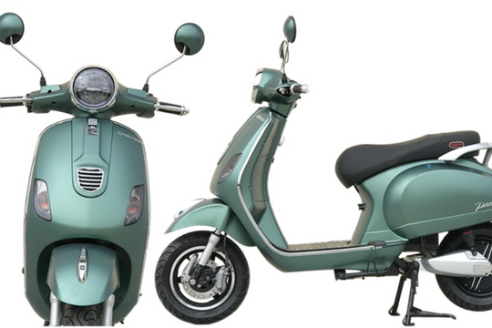 Xe điện dáng Vespa giá dưới 20 triệu: Thiết kế thời thượng, chi phí dễ chịu