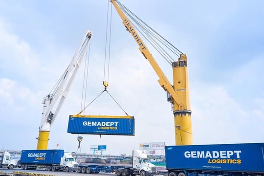 Gemadept sau điều chỉnh khung giá xếp dỡ tại các cảng nước sâu