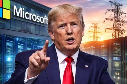 Microsoft chấp nhận gánh chi phí hạ tầng điện trước áp lực từ Nhà Trắng