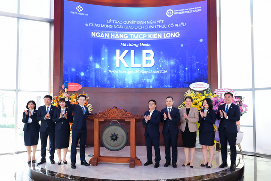 Cổ phiếu KLB chính thức niêm yết trên HOSE
