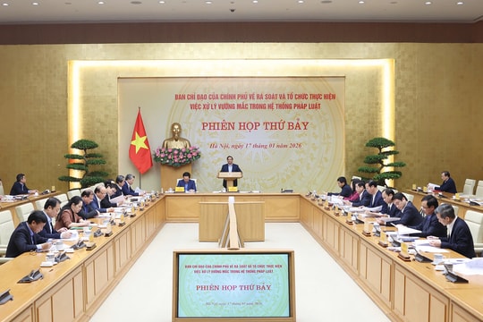 Thủ tướng Phạm Minh Chính: Xây dựng luật pháp phục vụ phát triển là cơ bản, chiến lược, lâu dài