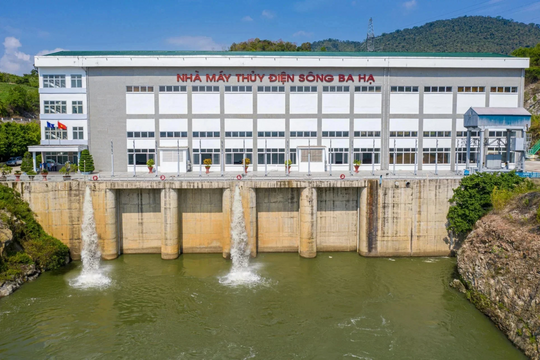 Thủy văn thuận lợi, Thủy điện Sông Ba Hạ (SBH) báo lãi tăng gấp đôi