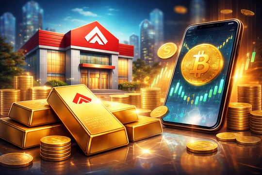 Chỉ vài tháng nữa, ngân hàng đầu tiên tại Việt Nam sẽ có vàng thương hiệu riêng và sàn crypto