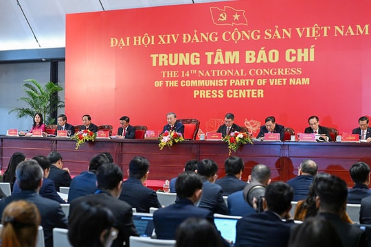 Tổng Bí thư Tô Lâm chủ trì Họp báo quốc tế thông báo kết quả Đại hội XIV của Đảng