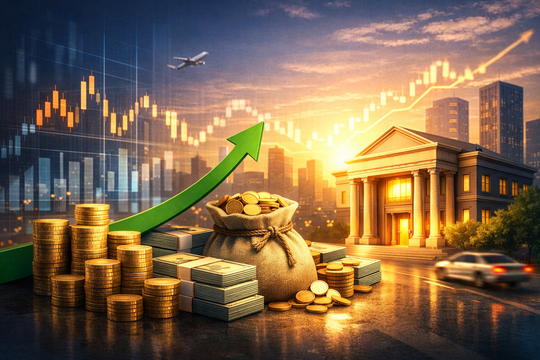 Một ngân hàng báo lãi tăng hơn 50% trong năm 2025