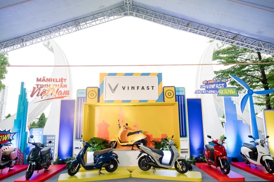 VINFAST đạt doanh số kỷ lục 406.453 xe, dẫn đầu thị trường xe máy điện Việt Nam năm 2025
