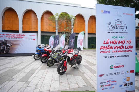 Họp báo công bố Lễ hội mô tô phân khối lớn châu Á – Thái Bình Dương Castrol Superbike Fest 2026