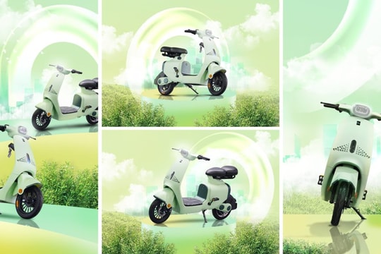 Mẫu xe điện dành cho học sinh ra mắt thế hệ mới: Thiết kế gọn gàng, pin lithium cao cấp, trang bị tiện nghi