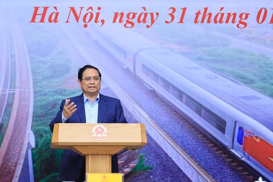 Thủ tướng: Triển khai các dự án đường sắt với mệnh lệnh hành động và trách nhiệm cao nhất