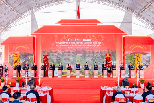 Khánh thành trường nội trú 5 sao đầu tiên vùng biên giới với dấu ấn của Sun Group