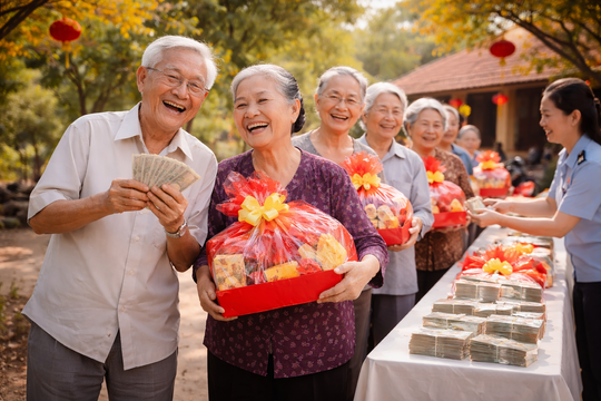 Người hưởng lương hưu tại tỉnh này sắp nhận gộp 2 tháng lương kèm quà Tết hơn 1 triệu đồng