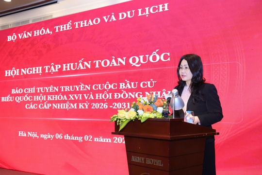 Hơn 1.000 đại biểu dự Tập huấn tuyên truyền về bầu cử Quốc hội khóa XVI và HĐND các cấp nhiệm kỳ 2026-2031