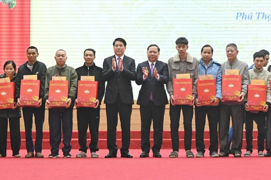 Chủ tịch nước Lương Cường: Chăm lo đời sống nhân dân, bảo đảm mọi người, mọi nhà đều được vui Xuân, đón Tết