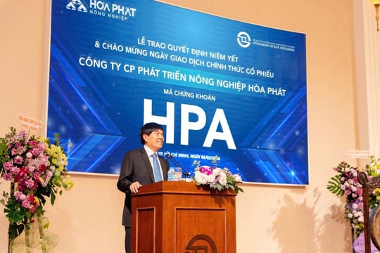 Chủ tịch Trần Đình Long chính thức đưa tâm huyết 10 năm với mảng nông nghiệp lên sàn chứng khoán